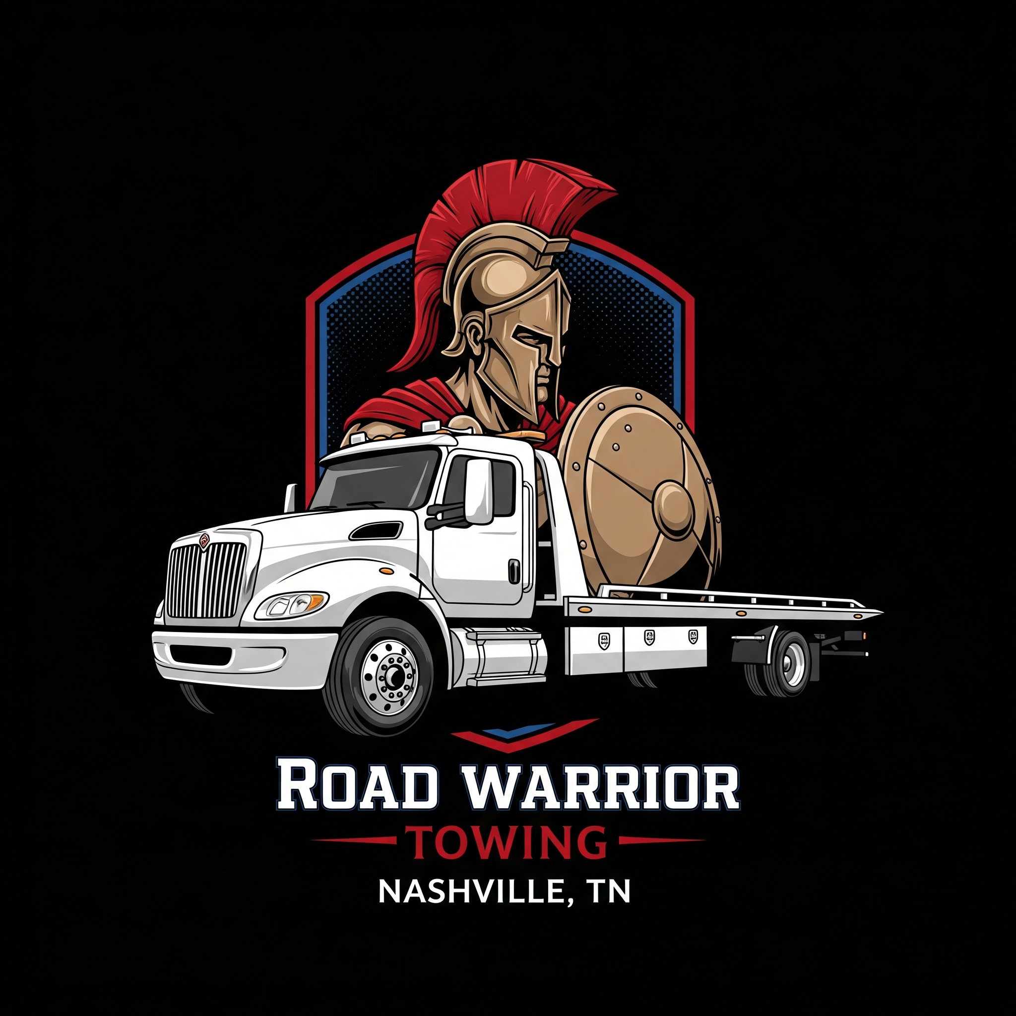 Road Warrior Towing Graphic